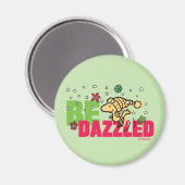 Erdnüsse | Weihnachtswald kann getanzt werden Magnet (Vorderseite/Rückseite)