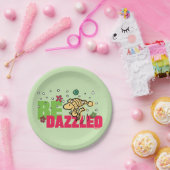 Erdnüsse | Weihnachtswald kann getanzt werden Pappteller (Party)