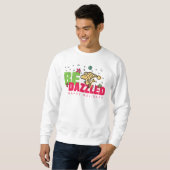 Erdnüsse | Weihnachtswald kann getanzt werden Sweatshirt (Vorne ganz)