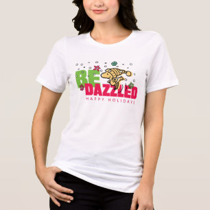 Erdnüsse   Weihnachtswald kann getanzt werden Tri-Blend Shirt