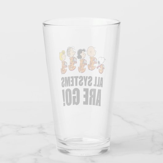 Erdnüsse | Weltraum Glas (Rückseite)