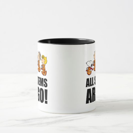 Erdnüsse | Weltraum Tasse (Zentrum)