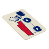 Erdnüsse | Wiederaufforstungsmaschine für Holzeis Magnet (Rechte Seite)