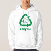 Erdnüsse | Wiederverwendung von Snoopy Gerecycelt Hoodie (Vorderseite)