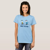 Erdnüsse | Winterskifahren auf den Pisten T-Shirt (Vorne ganz)