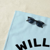 Erdnüsse | Woodstock Beach Family Urlaub Strandtuch (Beispiel)