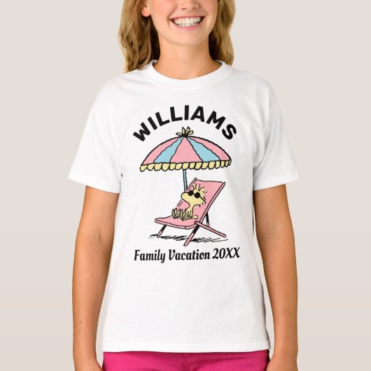 Erdnüsse | Woodstock Beach Family Urlaub T-Shirt (Vorderseite)