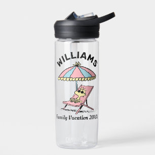Erdnüsse Woodstock Beach Family Urlaub Trinkflasche