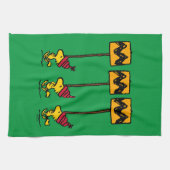 Erdnüsse | Woodstock & Friends Signature März Geschirrtuch (Horizontal)