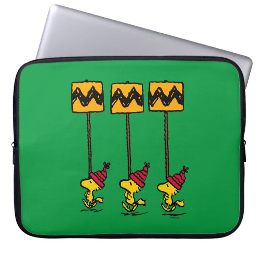 Erdnüsse | Woodstock & Friends Signature März Laptopschutzhülle (Vorderseite)