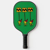 Erdnüsse | Woodstock & Friends Signature März Pickleball Schläger (Vorderseite)