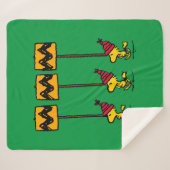 Erdnüsse | Woodstock & Friends Signature März Sherpadecke (Vorderseite (Horizontal))