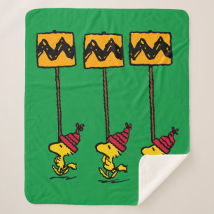 Erdnüsse   Woodstock & Friends Signature März Sherpadecke
