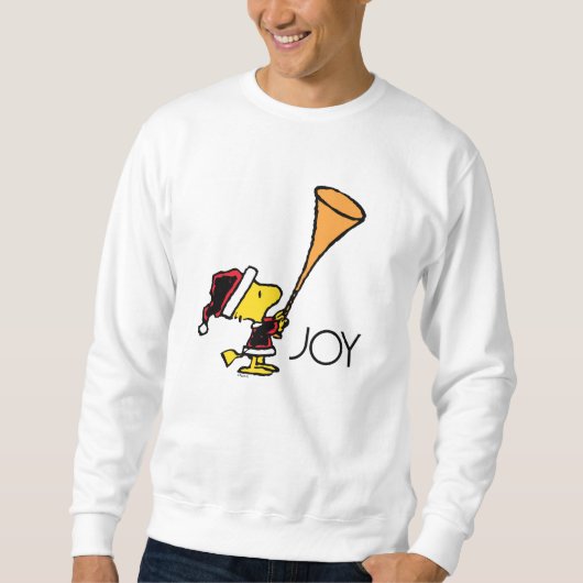 Erdnüsse | Woodstock Santa Claus Sweatshirt (Vorderseite)