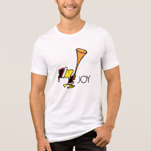 Erdnüsse   Woodstock Santa Claus Tri-Blend Shirt