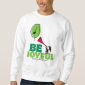 Erdnüsse | Woodstock Seien Sie froh Sweatshirt (Vorderseite)