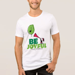 Erdnüsse Woodstock Seien Sie froh Tri-Blend Shirt