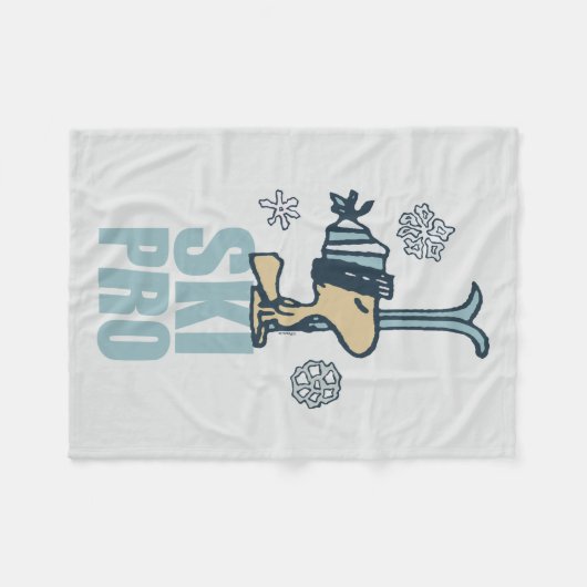 Erdnüsse | Woodstock Ski Pro Fleecedecke (Vorderseite (Horizontal))