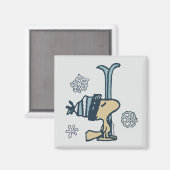 Erdnüsse | Woodstock Ski Pro Magnet (Vorderseite/Rückseite)
