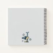 Erdnüsse | Woodstock Ski Pro | Name hinzufügen Notizblock (Rückseite)