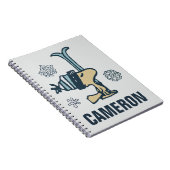 Erdnüsse | Woodstock Ski Pro | Name hinzufügen Notizblock (Rechte Seite)