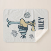 Erdnüsse | Woodstock Ski Pro | Name hinzufügen Sherpadecke (Vorderseite (Horizontal))