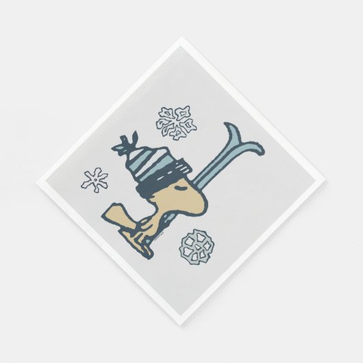 Erdnüsse | Woodstock Ski Pro Serviette (Ecke)