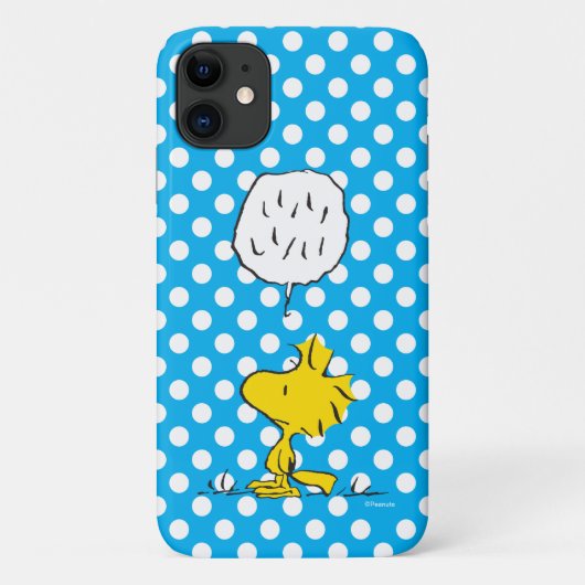 Erdnüsse | Woodstock Speaks & Polka Dots Case-Mate iPhone Hülle (Rückseite)