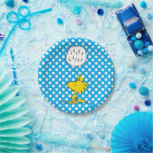 Erdnüsse | Woodstock Speaks & Polka Dots Pappteller (Party)