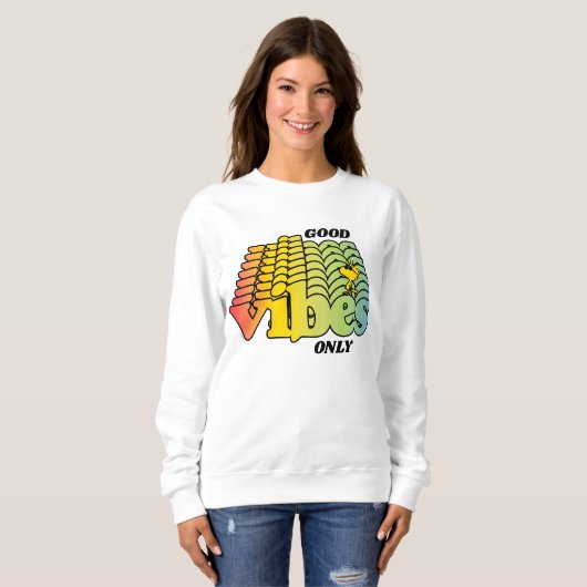 Erdnüsse | Woodstock Vibes Sweatshirt (Vorne ganz)