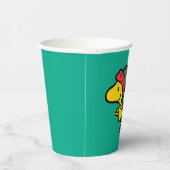 Erdnüsse | Woodstock Winter Beanie Cap Pappbecher (Rechts)