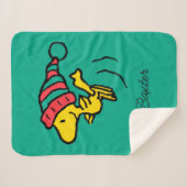 Erdnüsse | Woodstock Winter Beanie Cap Sherpadecke (Vorderseite (Horizontal))