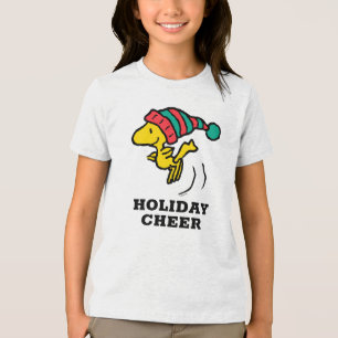Erdnüsse Woodstock Winter Beanie Cap Tri-Blend Shirt