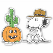 Erdnüsse | WüstenHalloween Aufkleber (Vorderseite)