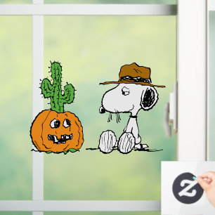 Erdnüsse   WüstenHalloween Fensteraufkleber