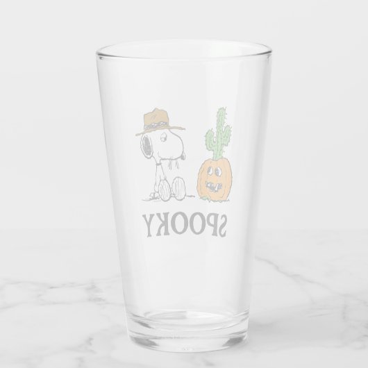 Erdnüsse | WüstenHalloween Glas (Rückseite)