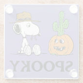 Erdnüsse | WüstenHalloween Glasuntersetzer (Rückseite)