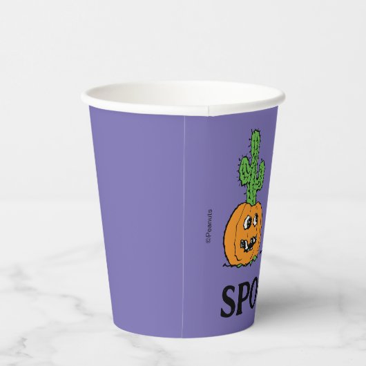 Erdnüsse | WüstenHalloween Pappbecher (Rechts)