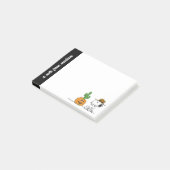 Erdnüsse | WüstenHalloween Post-it Klebezettel (angewinkelt)