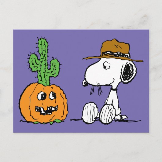 Erdnüsse | WüstenHalloween Postkarte (Vorderseite)