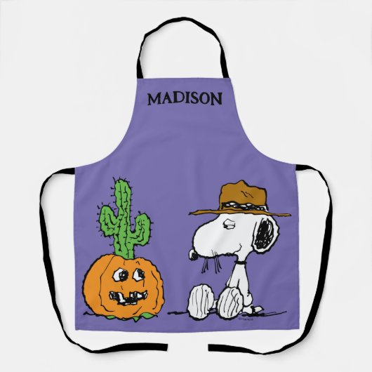 Erdnüsse | WüstenHalloween Schürze (Vorderseite)