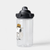 Erdnüsse | WüstenHalloween Trinkflasche (Rückseite)