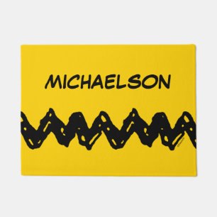 Erdnüsse   Zig-Zag-Shirt von Charlie Brown Fußmatte