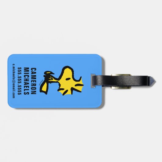 Erdnüsse | Zukunft der Wälder Gepäckanhänger (Rückseite horizontal)