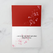 Erdnüsse zum 55. Jahrestag umarmt Karte (Innenseite)