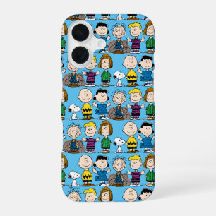 Erdnussfreunde in einer Reihe iPhone 16 Hülle