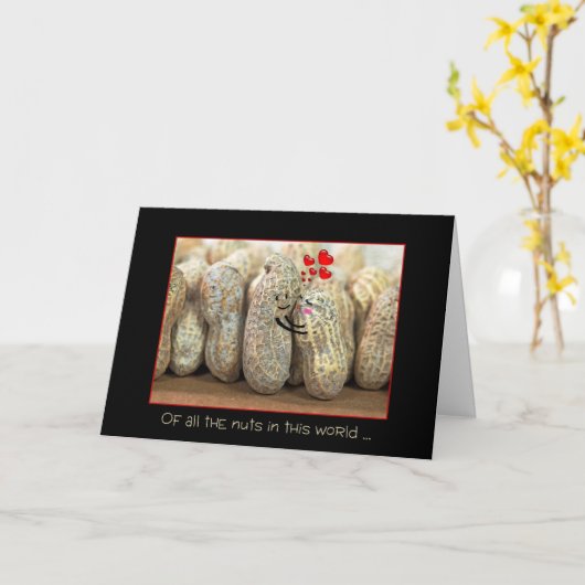 Erdnusskolonne Karte (Gelbe Blume)