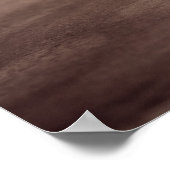 Erdnussmann und Hund Poster (Ecke)