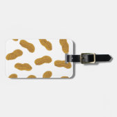 Erdnussmuster Gepäckanhänger (Vorderseite horizontal)