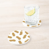 Erdnussmuster Getränkeuntersetzer (Seite)